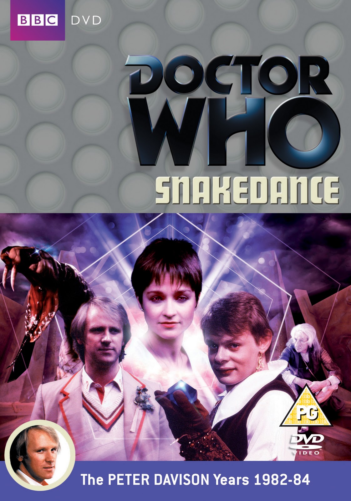 Picture of BBCDVD 2871B Doctor Who - Snakedance by artist Unknown from the BBC records and Tapes library